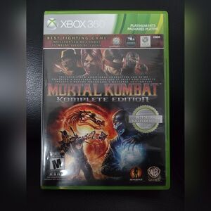 Mortal Kombat Komplete Edition Video Game for XBox 360